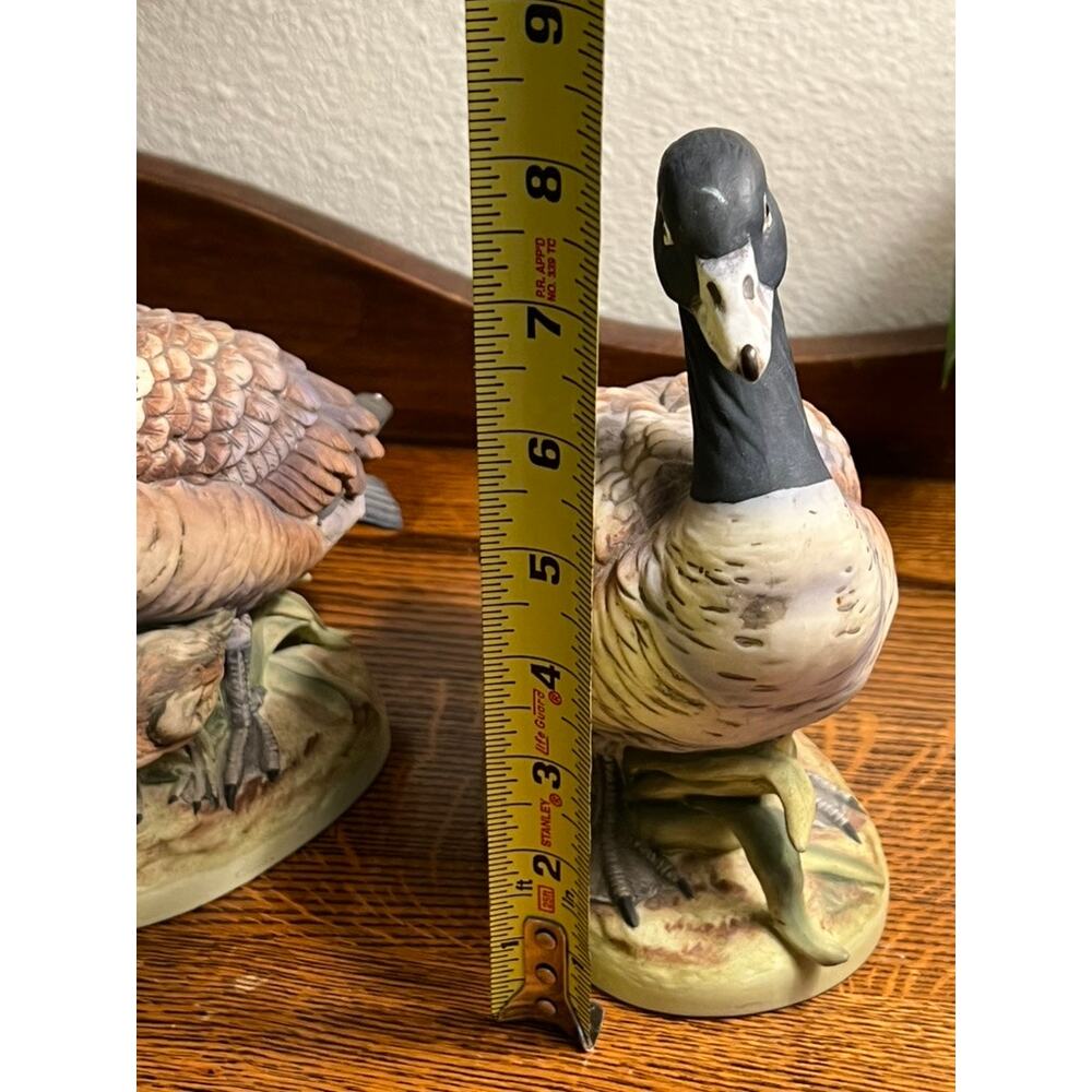 Set of 2 Vintage Andrea by Sadek Geese Figurines